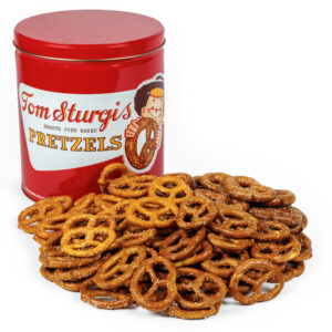 Large Pretzels Assorted - Large Tin