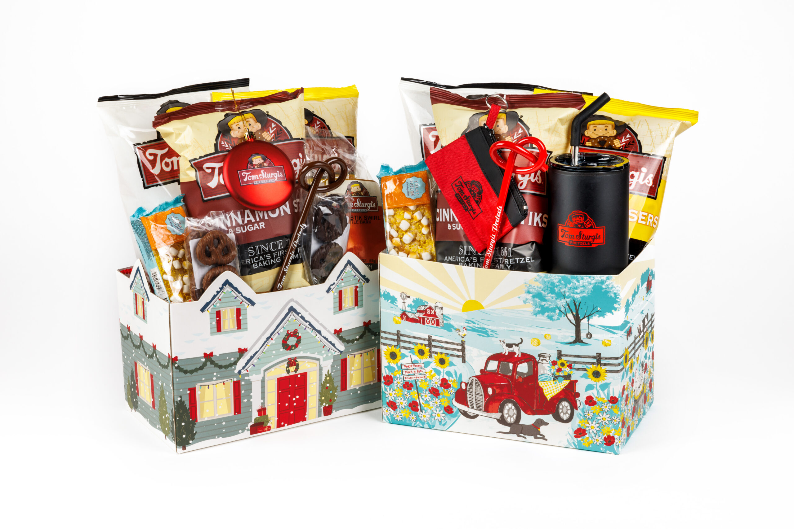 Pretzel Gift Basket Box