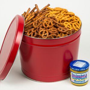 Mustard Lover's Pretzel Assortment - Large Tin