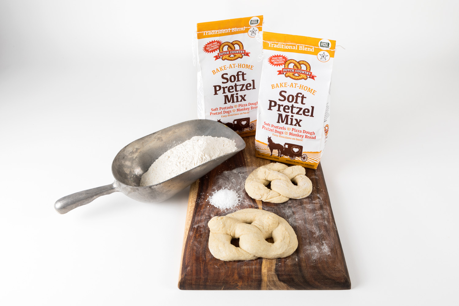 Soft Pretzel Mix - Two 1.5 Pound Bags