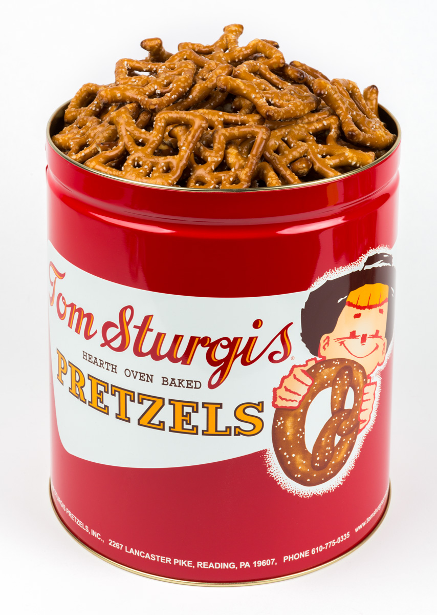 Horse & Buggy Pretzels - Large Tin